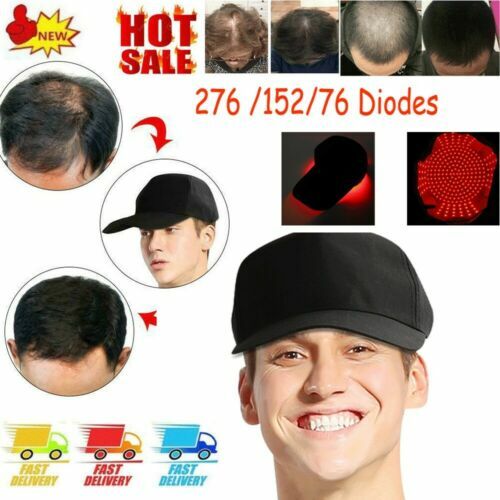 276 Led Laser Hair Growth Cap Hat LED Hair Loss Therapy Hair Regrowth Growth eBay