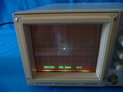 スキャナー sososo Kenwood CS-5130 CS5130 40 MHz Readout Oscilloscope Expedited