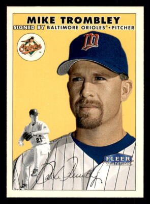 2000 Fleer Tradition  #117 Mike Trombley Baltimore Orioles