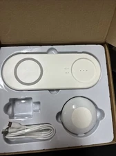 Link2Home 10W Wireless Smartphone Charger w/Nightlight-NEW NO ADAPTER-E2406880