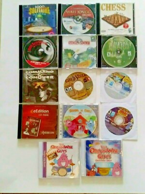 Lot of  PC Games Hidden Expedition 1000 Best Games Mah Jong Chess Monopoly MORE