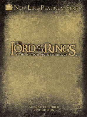 Lord of the Rings Trilogy Special Extended Platinum Edition 12 Disc DVD Box Set