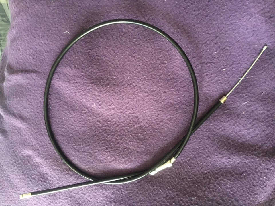 65-8813 pattern THROTTLE CABLE 34" outer fits BSA B31 B32 B33 B34 1957 onwards  - Image 2 of 4