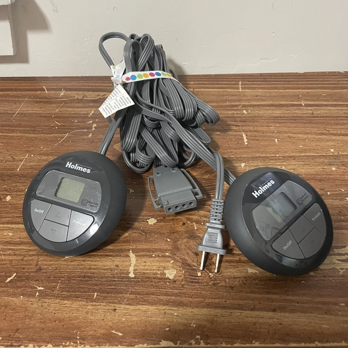 OEM Holmes SUNBEAM DUAL CONTROL Electric Blanket Controller Z85KQ 4-PRONG  360W | eBay