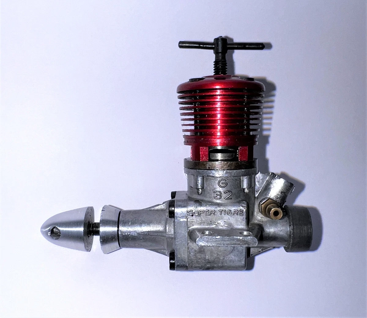 Rare Vintage Super Tigre G32 1cc Diesel Model Airplane Engine