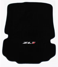 NEW BLACK Carpet Deck Trunk Mat 2016-2024 Camaro Embroidered ZL1 Logo
