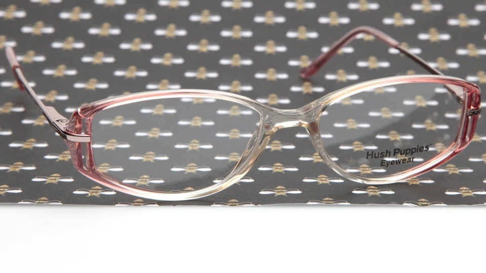 NEW Hush Puppies H175 RO AMBER ROSE /CLEAR EYEGLASSES GLASSES 50-16-130 B31mm - Изображение 3 из 4