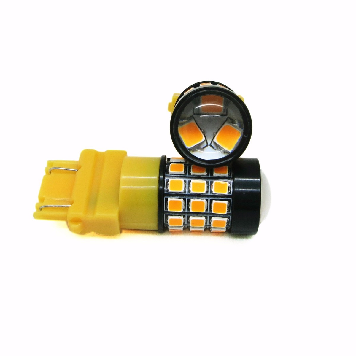 Alla Lighting Turn Signal Light 3157 Amber LED Bulbs for 00~13 Chevy Impala HHR
