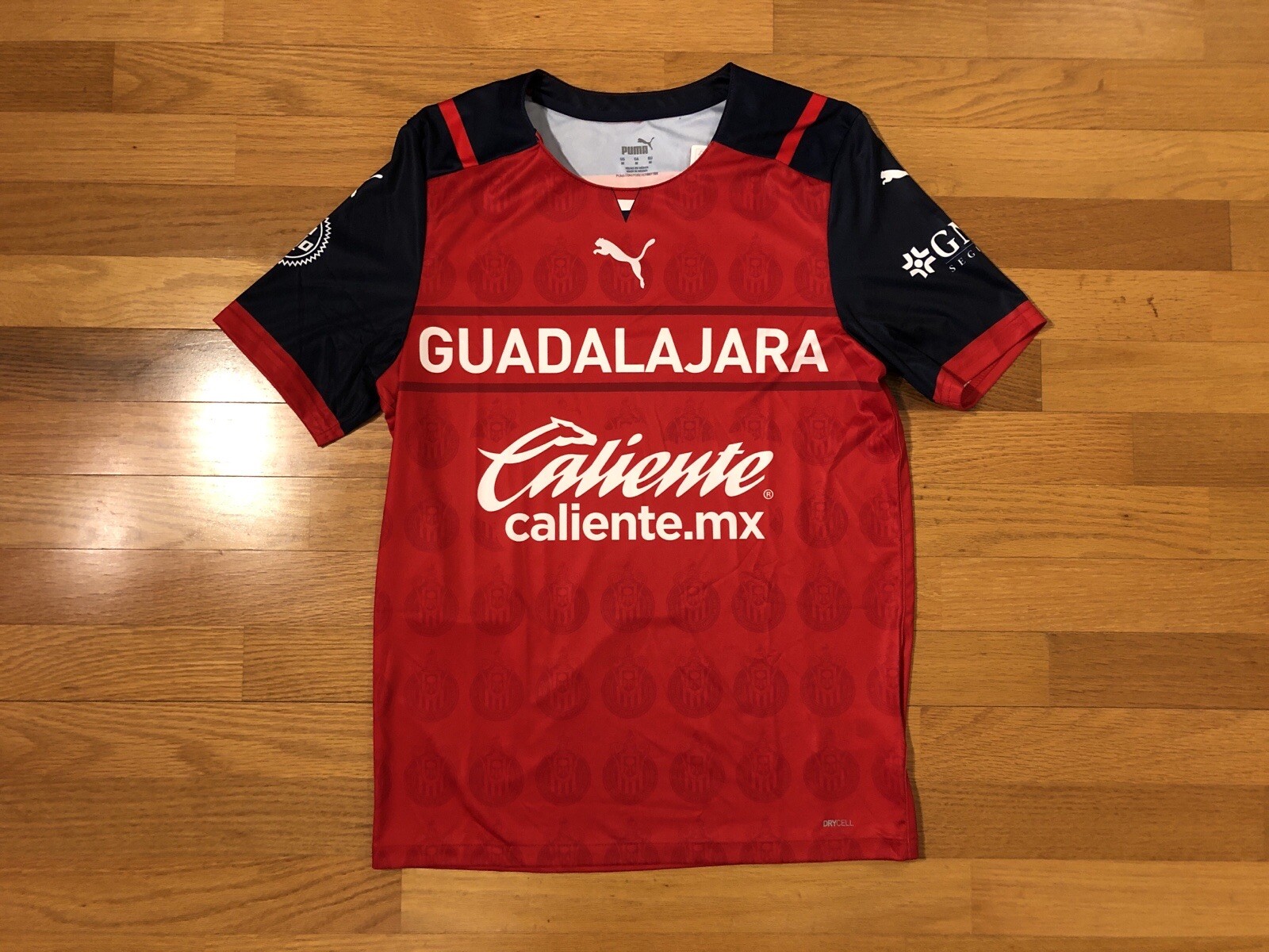 New M Puma 2021/22 Guadalajara Chivas Stadium Alternate Jersey 705287-01 Men