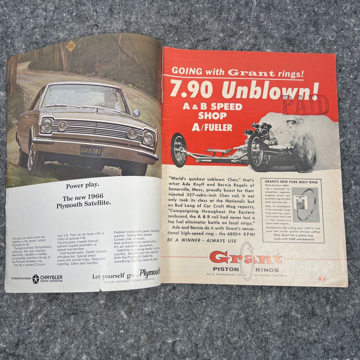 Car Craft Magazine - November 1965 - Uncertain T, Bonneville
