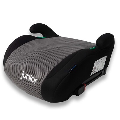 Kindersitzerhöhung Isofix, i-Size R129, Autokindersitz Max Plus, grau | PETEX
