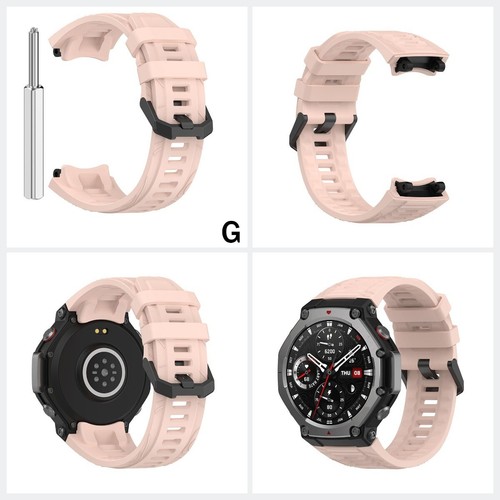 Silicone Band for Huami Amazfit T-REX 3 Smart Watch Wrist Strap Sports Bracelet∮ - Picture 23 of 32