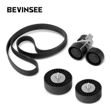 Drive Belt Pulley Tensioner Kit 11287628652 Replacement For BMW N54 335i 135i