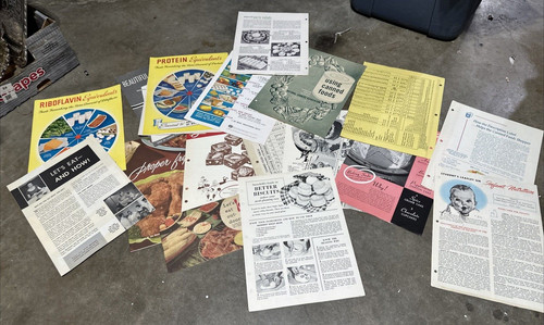 Home Economics Extension Service 1950s 19+ Booklets Recipes Nutrition Baking