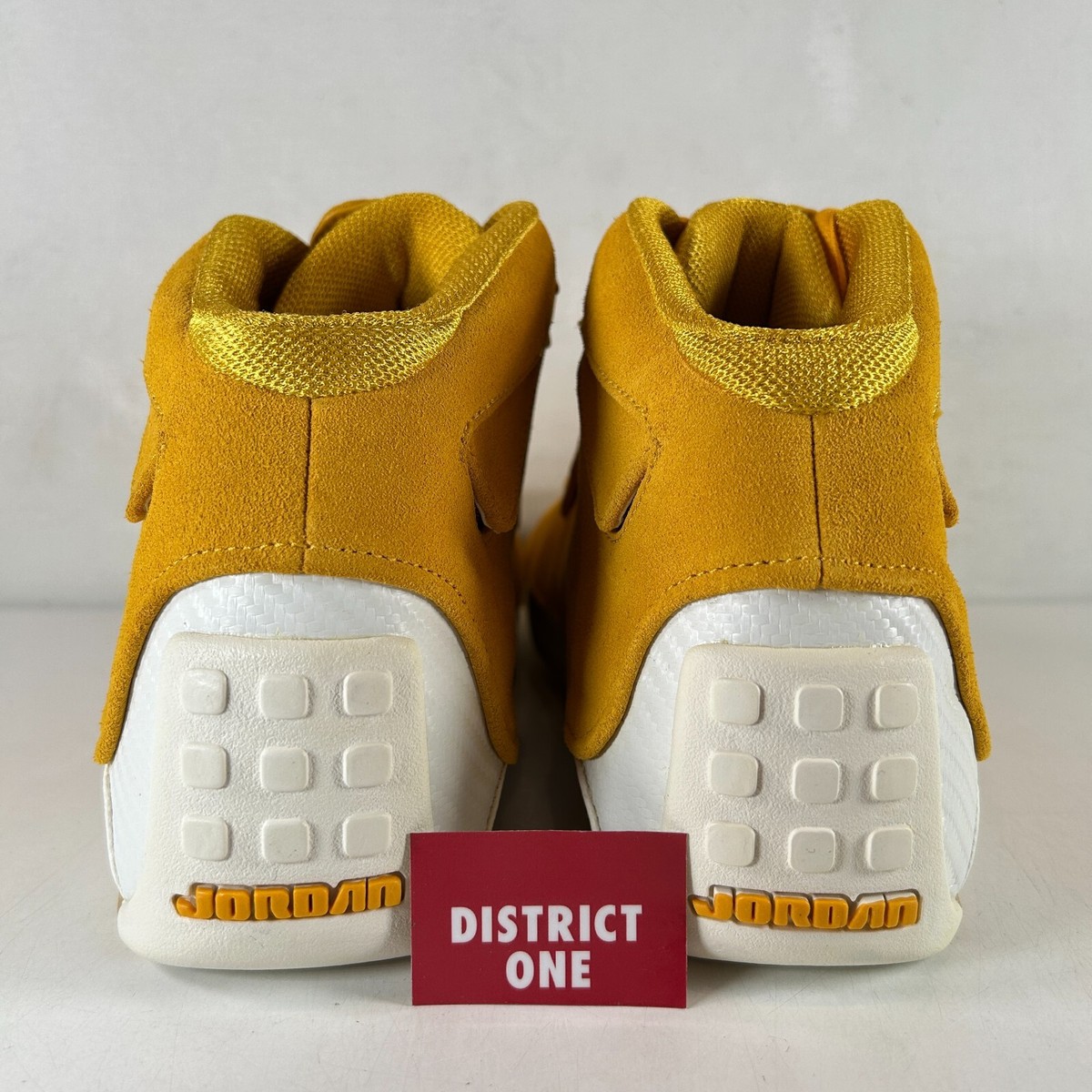 Size 10.5 - Air Jordan 18 Retro Yellow Suede for sale online | eBay