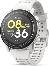 COROS PACE 3 Sport Watch GPS, Lightweight and Comfort, white Silicone
