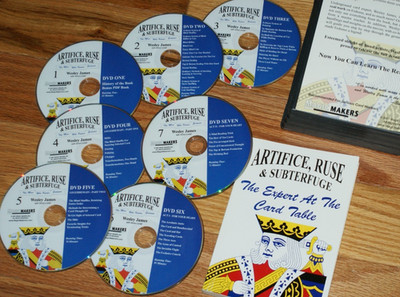 ERDNASE book & 7-DVD set (taught by Wesley James) --he demo's every move!   TMGS