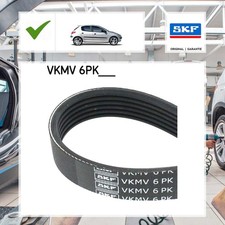 Keilrippenriemen Skf für Peugeot 206 Schrägheck 2A/C 1.9 D