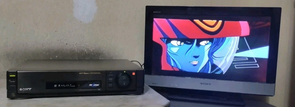 SONY SLV-E7 VIDEOREGISTRATORE VHS 6 TESTINE STEREO CON TELECOMANDO ORIGINALE - Immagine 2 di 4