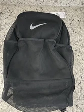 Nike Brasilia Mesh Backpack in Black. New