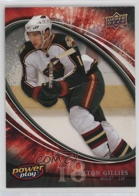 2008-09 Upper Deck Power Play Box Set Colton Gillies #342 Rookie RC 01ks
