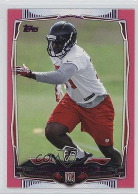 2014 Topps BCA Pink 156/499 Yawin Smallwood #418 Rookie RC 7mg