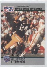 1990 Pro Set Super Bowl XXV Silver Anniversary Box Set Willie Wood #115 HOF 0h1