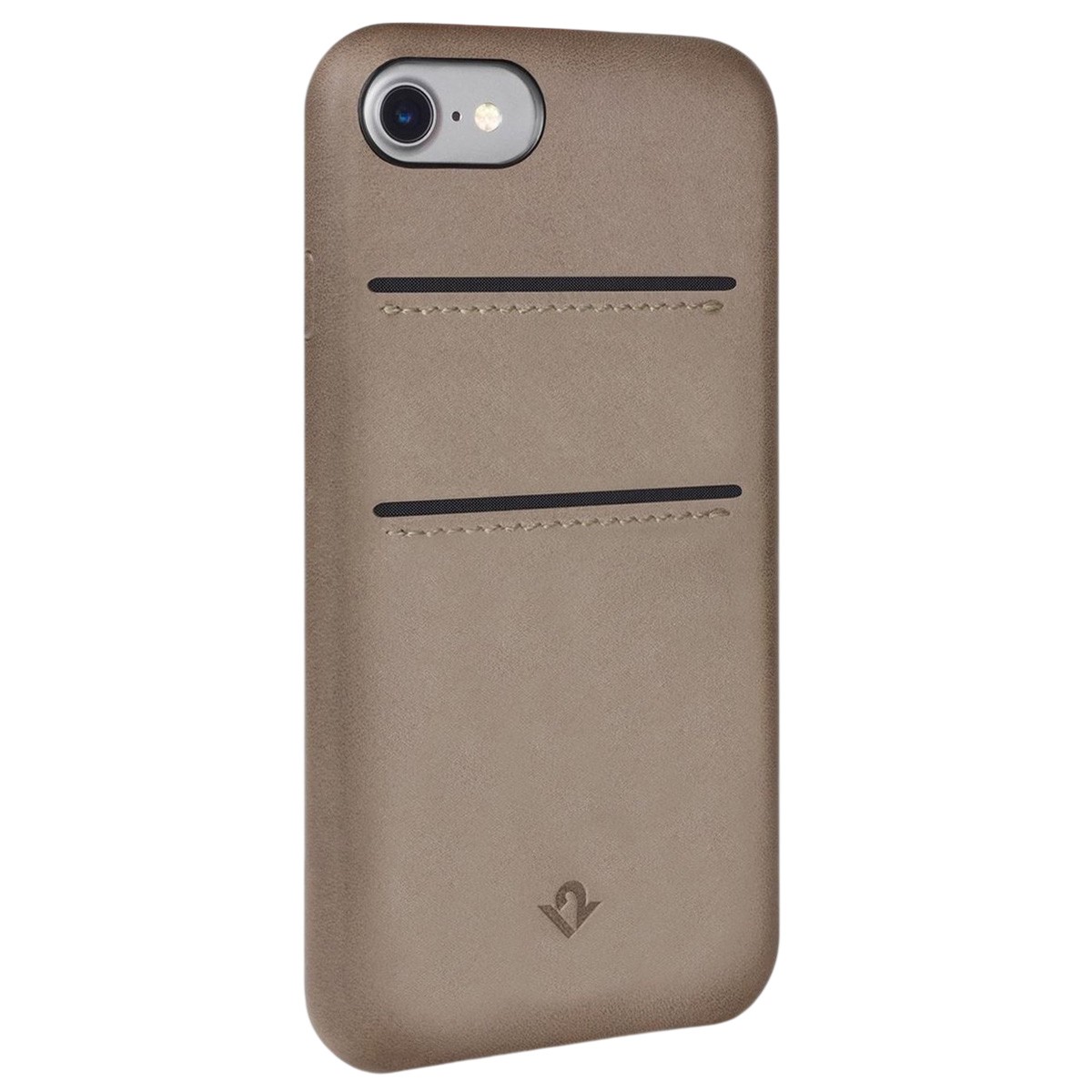 Coque cuir Twelve South Relaxed Leather Taupe, le style urbain idéal pour votre iPhone 8 Plus