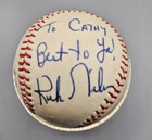 Kirk Gibson Autographed 1985 Detroit Tigers Vintage Wilson Baseball 84 WS Champ — photo 2