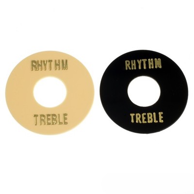 Rhythm/Treble Selector Switch Ring For Gibson Les Paul Guitar CREAM or BLACK MIJ