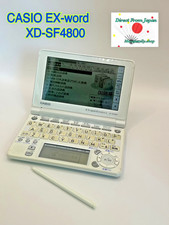CASIO EX-word XD-SF4800 Electronic Dictionary Japanese Tested Working Stylus