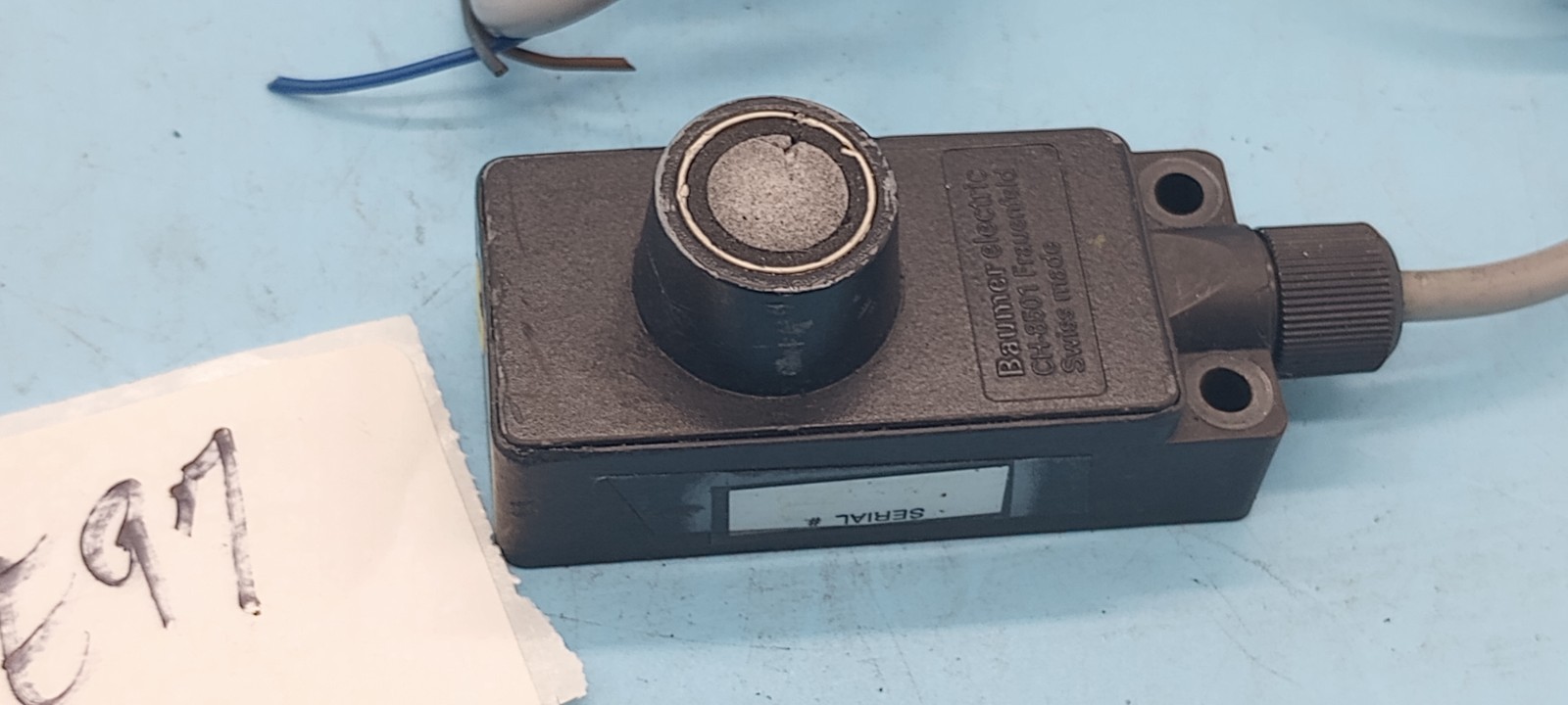 Baumer UNDK 30U6103 Ultrasonic Distance Sensor, 100-1000mm, 240kHz, 15-30VDC