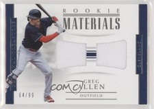 2018 Panini National Treasures Rookie Materials Dual 64/99 Greg Allen #RM-GA 9su