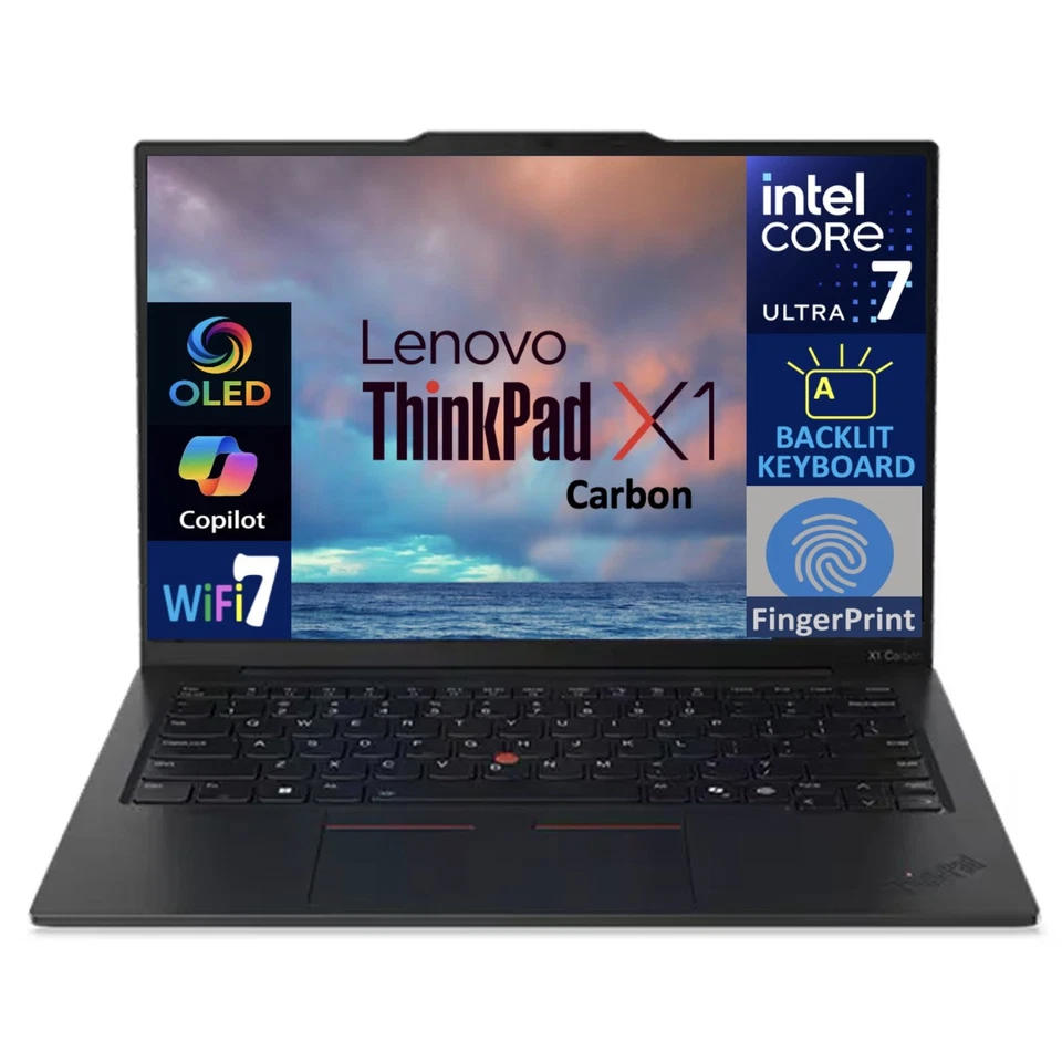 Lenovo ThinkPad X1 14" 2.8K Intel Core Ultra 7-268V 2.20GHz 32GB 1TB SSD W11P