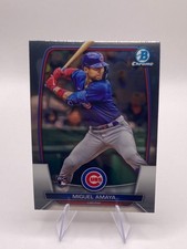 Miguel Amaya 2023 Bowman Chrome #56 Rookie Card Chicago Cubs Card MLB. rookie card picture