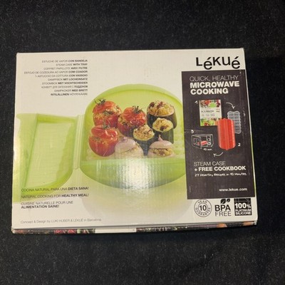 Lekue Microwave Cooking Steam Case and Omelette MakerHealthy NEW