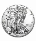 2021 American Silver Eagle Type 1 1 oz $1 - BU