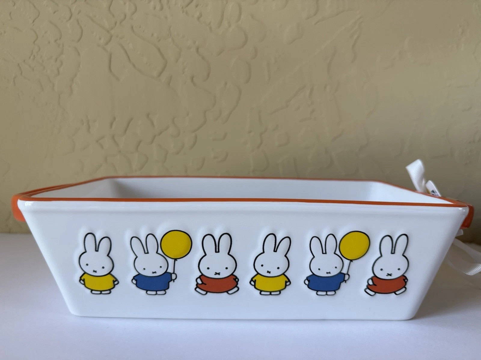 Miffy by Magenta Ceramic 9" Rectangular Baking Dish NEW
