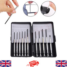 Precision Small Screwdriver Set 11pcs for Phone Watch Laptop Glasses With Pouch