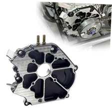 Dual Bearing Sidecover For GX200/Clone For Predator Ghost, And 224 Hemi Silver