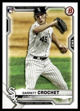 2021 Bowman Garrett Crochet Rookie Chicago White Sox #47