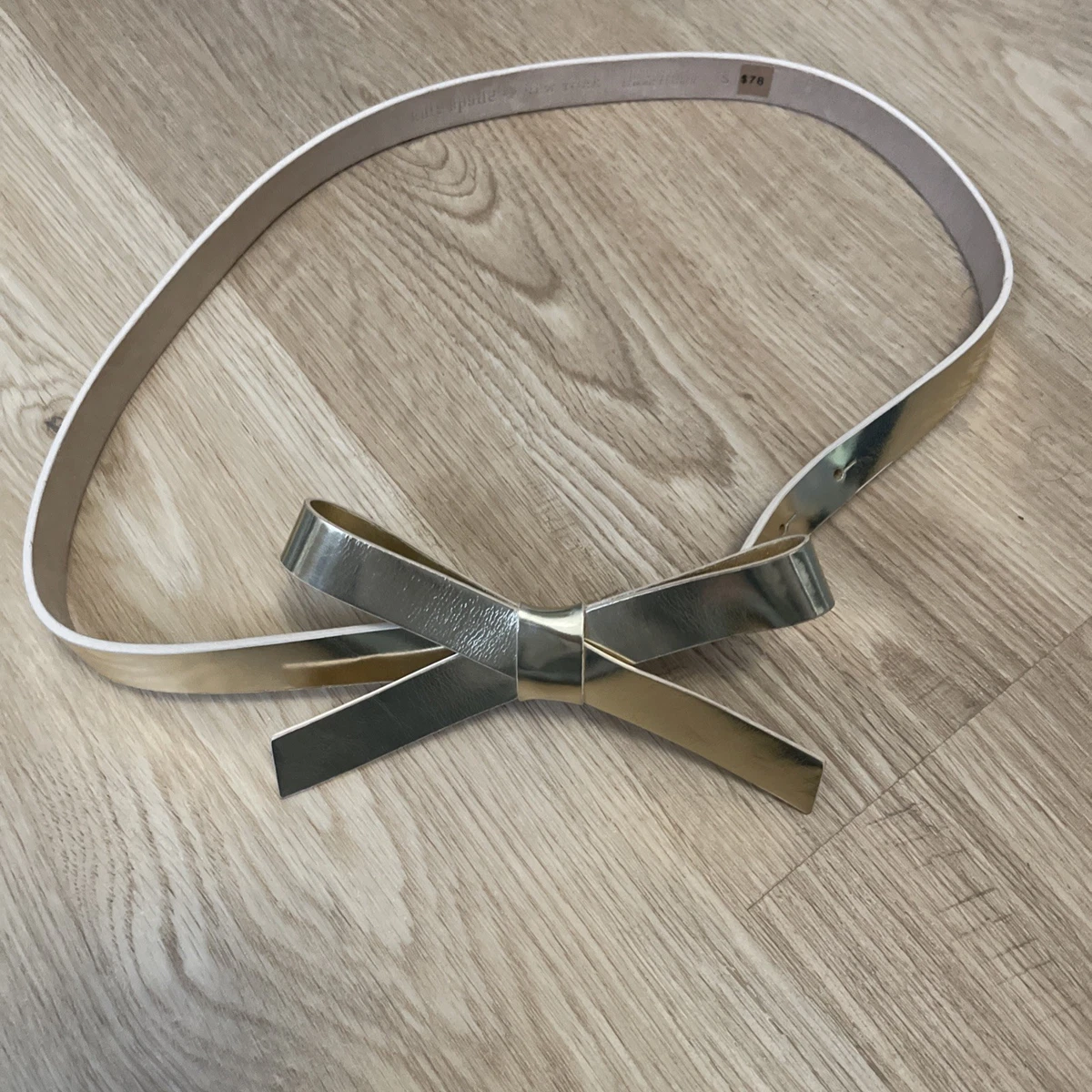 NWT kate spade new york
Women\'s Patent Leather Bow Belt
Sz M: 31\