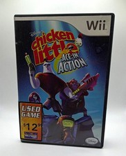 Disney Chicken Little: Ace in Action Nintendo Wii Game Disc w/ Case, E10+, 2006