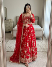 Salwar Kameez Indian Pakistani Wedding Party Wear Dress Bollywood Anarkali Suit