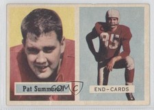 1957 Topps Pat Summerall #14 0a3