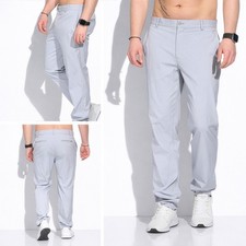 Nike Golfhose Stoffhose Golf Hose Chino Herren Grau Größe 36/32 H1