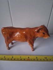 Beswick Gloss Highland Calf Cow