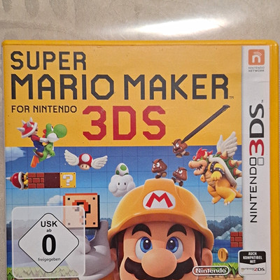 Nintendo Super Mario Maker für Nintendo 3DS (PAL, 2016) mit Handbuch