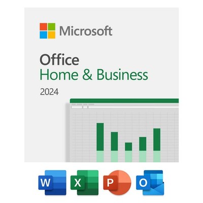 Microsoft Office Home & Business 2024 for PC/Mac, 1-User, Box Pack