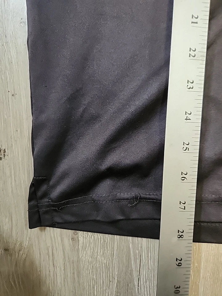 Emporia State University Logo Black Lightweight Polo Shirt Mens Large - Image 3 of 4